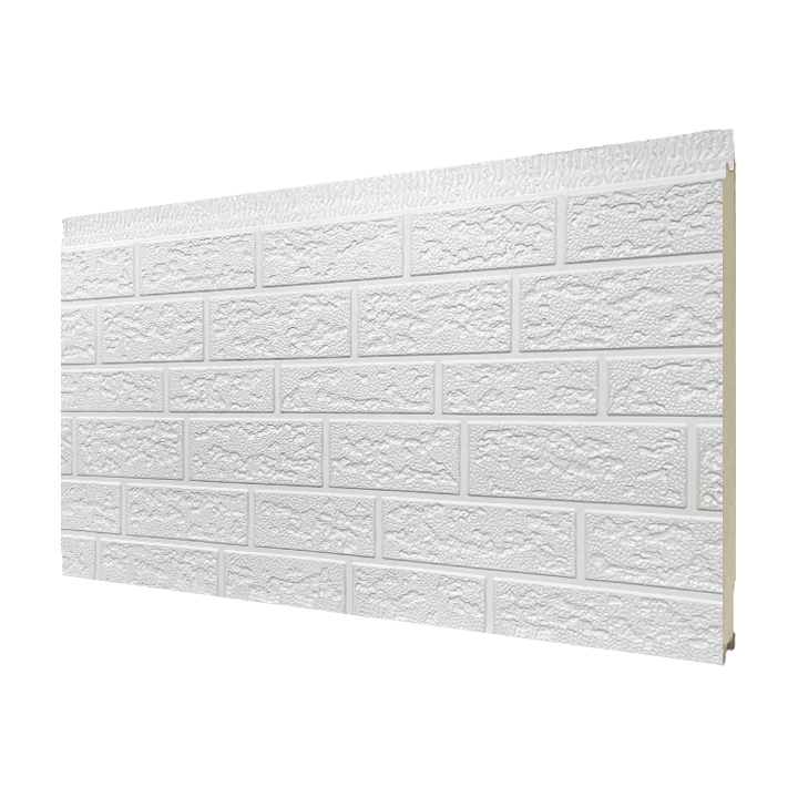 Standard Brick Pattern Hlau Siding Vaj Huam Sib Luag