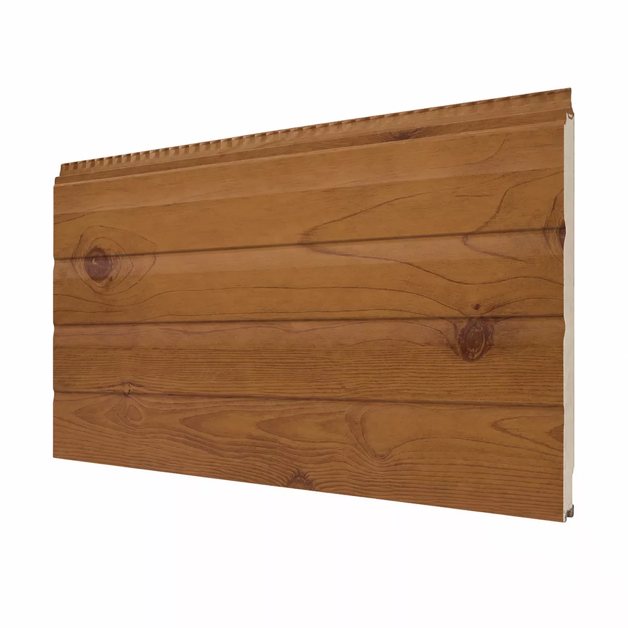 Ntoo Grain Angled Fluted Hlau Siding Vaj Huam Sib Luag